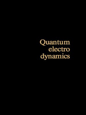 cover image of Quantum Electrodynamics